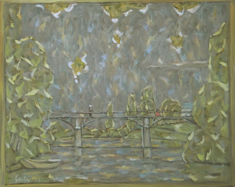 Catalogue raisonné, Hans Seiler, Le pont de Chennevières, 1977
