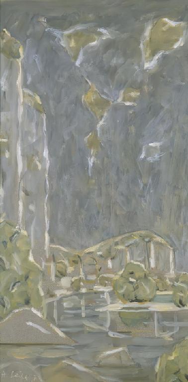Catalogue raisonné, Hans Seiler, Le port de La Roque, 1977