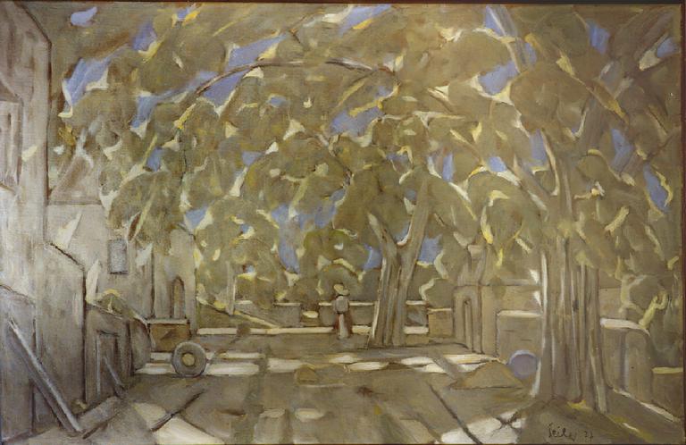 Catalogue raisonné, Hans Seiler, Les arbres de Cénac, 1977