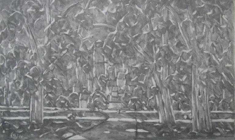 Catalogue raisonné, Hans Seiler, Les grands noyers, 1977