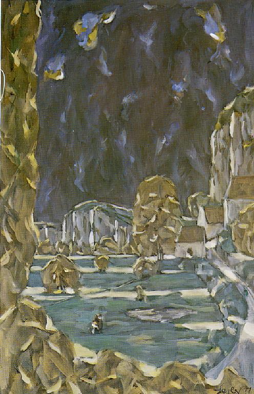 Catalogue raisonné, Hans Seiler, Les rochers de La Roque, 1977