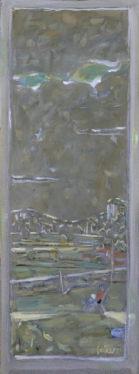 Catalogue raisonné, Hans Seiler, Personnage sur la terrasse, 1977