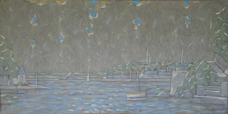 Catalogue raisonné, Hans Seiler, Port en Bretagne, 1977