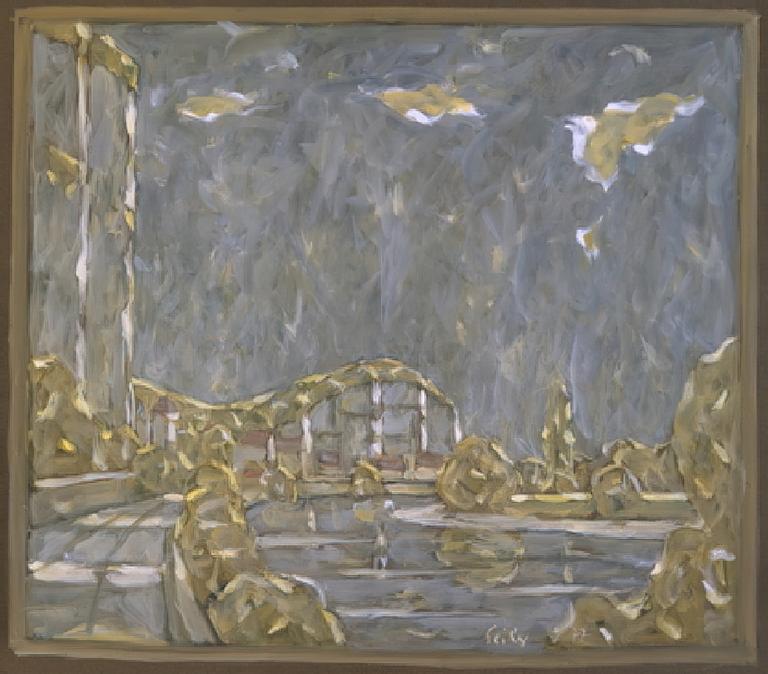 Catalogue raisonné, Hans Seiler, Rochers sur la Dordogne, 1977