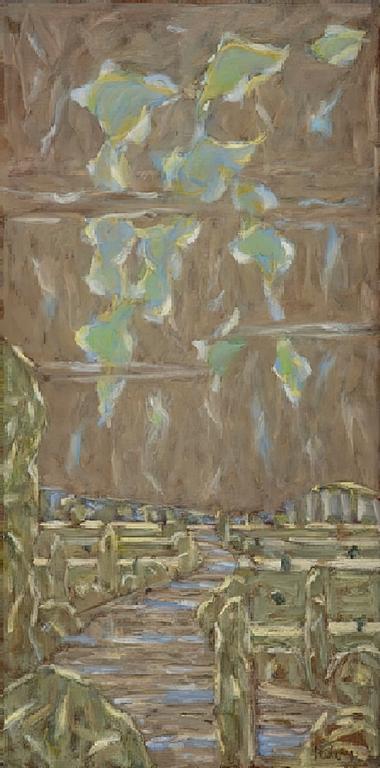 Catalogue raisonné, Hans Seiler, La vallée verte, 1977