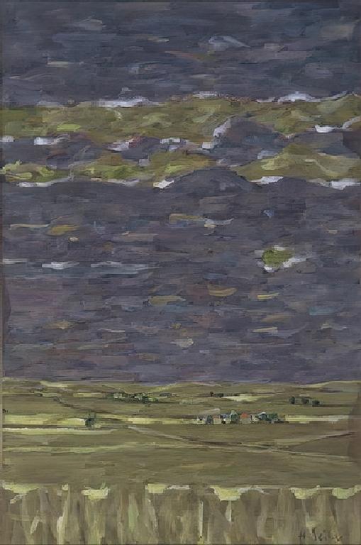 Catalogue raisonné, Hans Seiler, Champs de blé, 1977