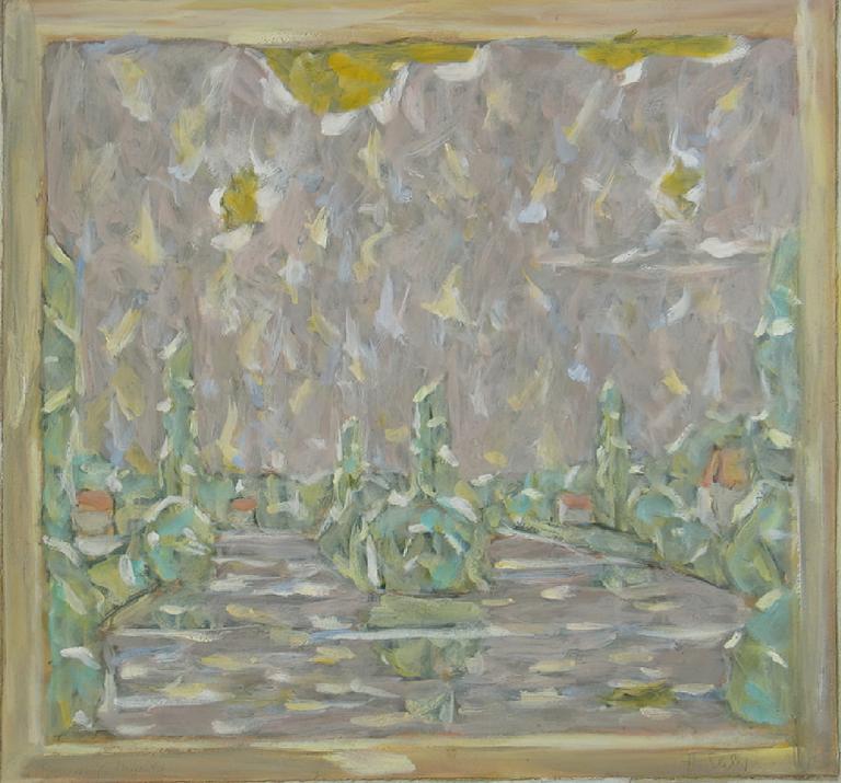 Catalogue raisonné, Hans Seiler, L'île sur la Marne, 1977
