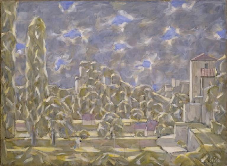 Catalogue raisonné, Hans Seiler, La maison et la vallée, 1978