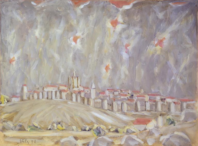 Catalogue raisonné, Hans Seiler, Les remparts d'Avila , 1978