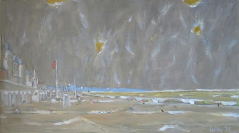 Catalogue raisonné, Hans Seiler, Plage de Cabourg, 1978