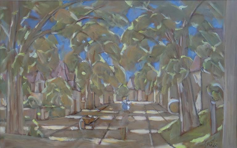 Catalogue raisonné, Hans Seiler, La rue à Cenac, circa 1978