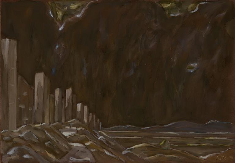 Catalogue raisonné, Hans Seiler, Avila sombre I, 1979