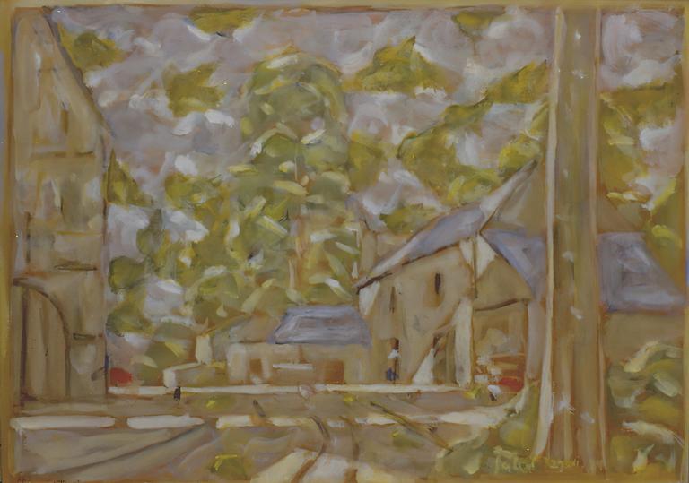 Catalogue raisonné, Hans Seiler, Cour de ferme, 1979