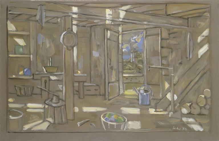 Catalogue raisonné, Hans Seiler, La remise, 1979
