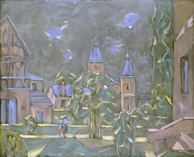 Catalogue raisonné, Hans Seiler, Souvenir du jardin I, 1980