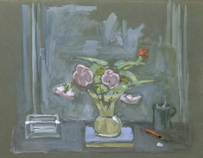 Catalogue raisonné, Hans Seiler, Bouquet et cendrier, circa 1980