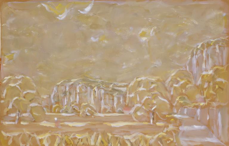 Catalogue raisonné, Hans Seiler, La route du cimetière, circa 1980