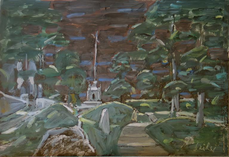 Catalogue raisonné, Hans Seiler, Le calvaire, circa 1980