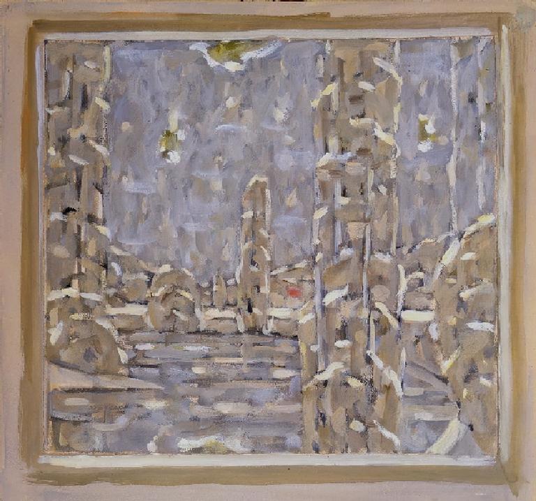 Catalogue raisonné, Hans Seiler, Les peupliers, circa 1980