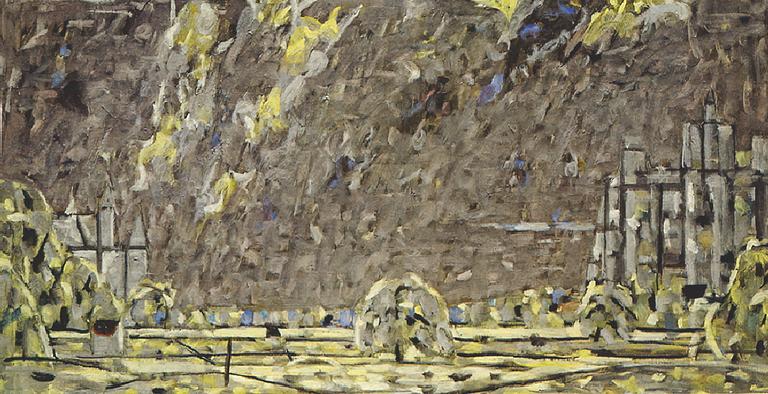 Catalogue raisonné, Hans Seiler, Paysage de Dordogne, circa 1980