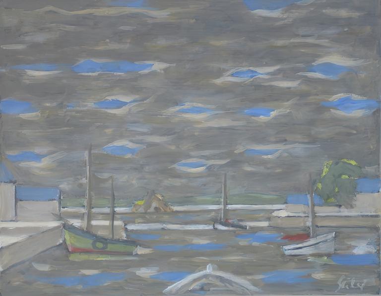 Catalogue raisonné, Hans Seiler, Petit port breton, circa 1980
