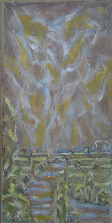 Catalogue raisonné, Hans Seiler, Vue de Domme, 1980