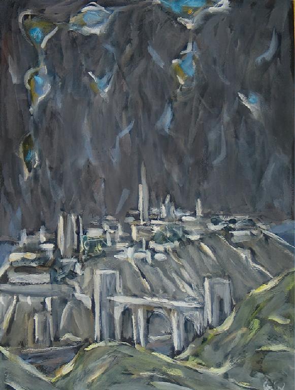 Catalogue raisonné, Hans Seiler, Vue de Tolède, circa 1980