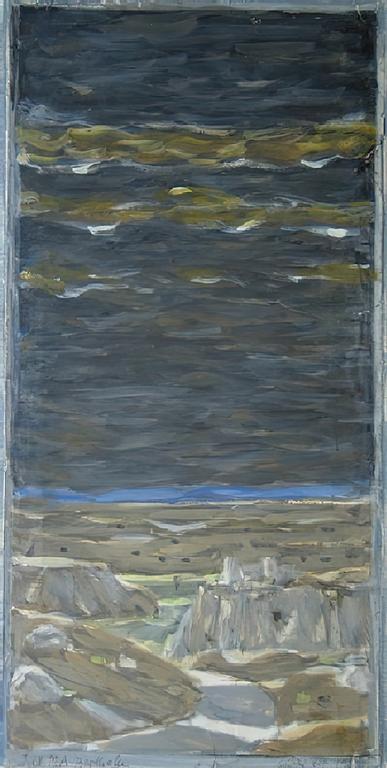 Catalogue raisonné, Hans Seiler, Route de la plaine en Espagne, circa 1982