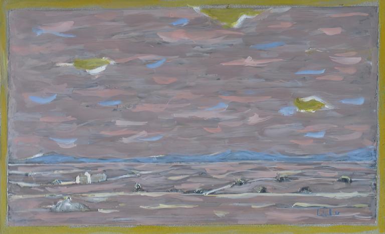 Catalogue raisonné, Hans Seiler, Plaine mauve en Espagne, circa 1982
