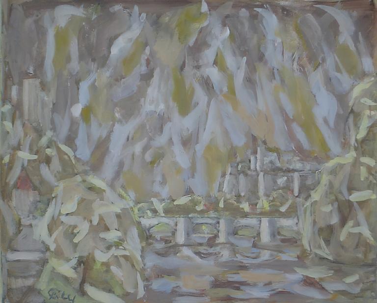 Catalogue raisonné, Hans Seiler, Beynac et le pont de Castelnaud, circa 1982