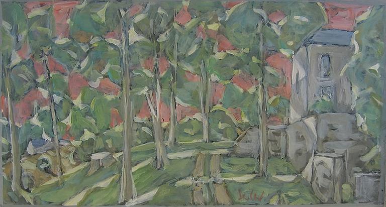 Catalogue raisonné, Hans Seiler, Lacassagne (ciel rose), circa 1982
