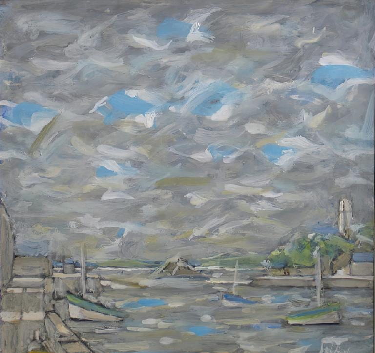 Catalogue raisonné, Hans Seiler, Le port, circa 1982