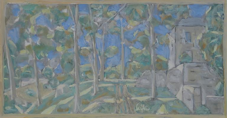 Catalogue raisonné, Hans Seiler, Prés du château, circa 1982