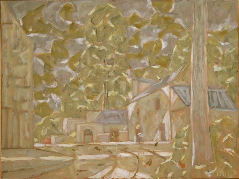 Catalogue raisonné, Hans Seiler, Cour de ferme, 1983