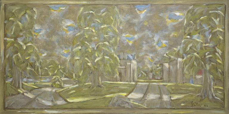 Catalogue raisonné, Hans Seiler, L'entrée du Queroy, 1983
