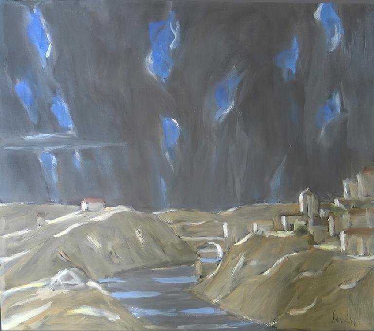Catalogue raisonné, Hans Seiler, Le Tage près de Tolède, 1983