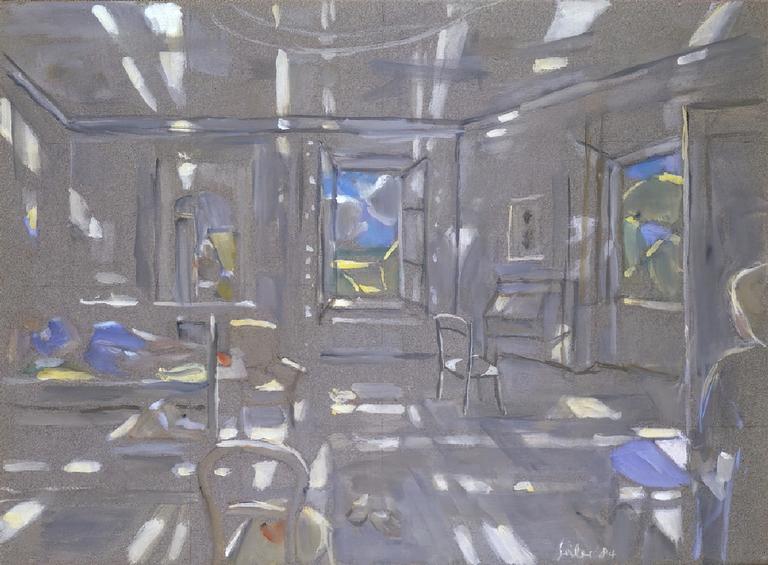 Catalogue raisonné, Hans Seiler, La chambre grise (claire), 1984