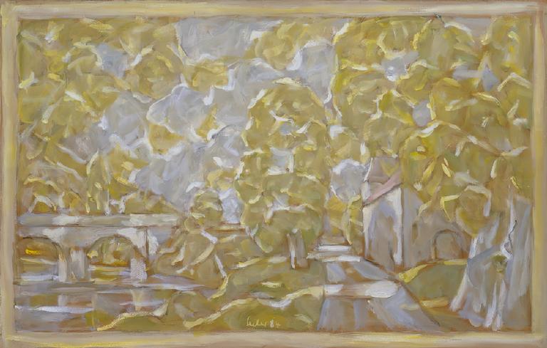 Catalogue raisonné, Hans Seiler, La route au pont de Castelnaud, 1984