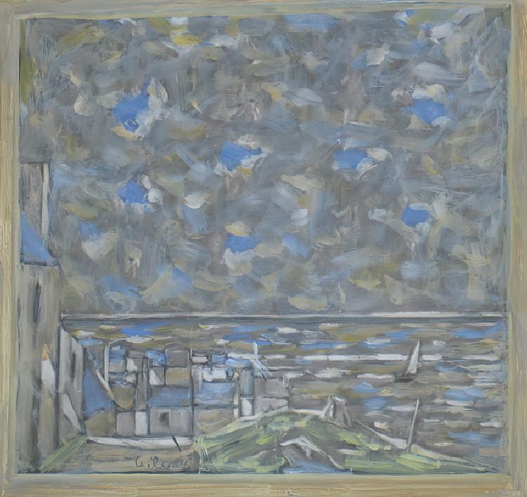 Catalogue raisonné, Hans Seiler, La rue du moulin, circa 1984