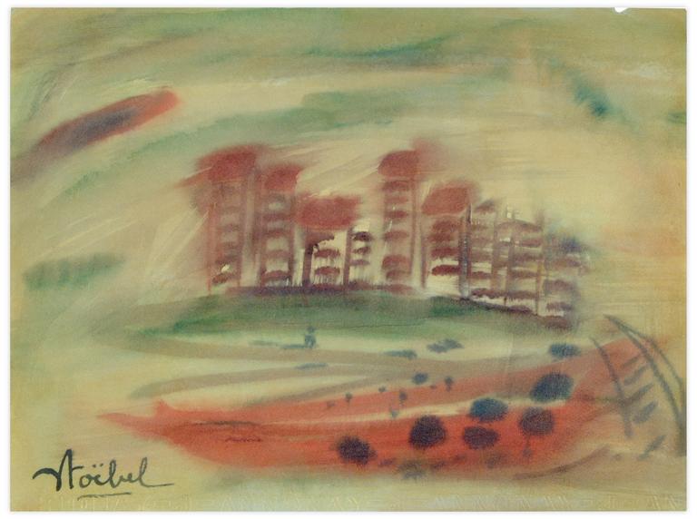 Catalogue raisonné, Edgar Stoëbel, landscape — 