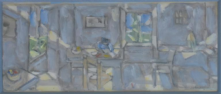 Catalogue raisonné, Hans Seiler, Intérieur, circa 1984