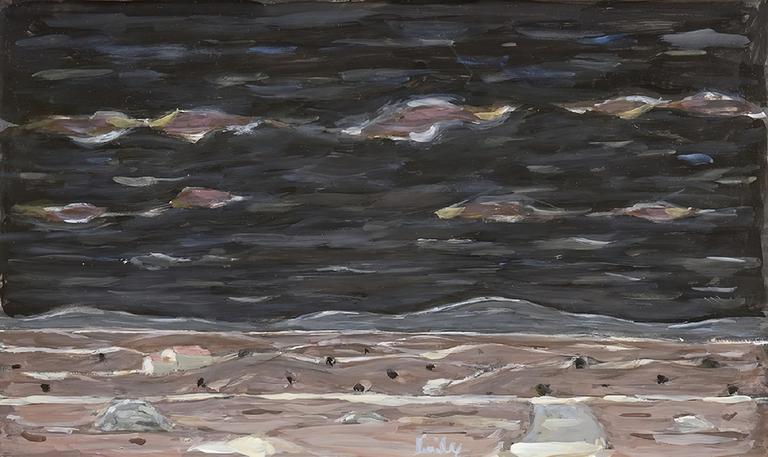 Catalogue raisonné, Hans Seiler, Paysage de la Manche, circa 1984