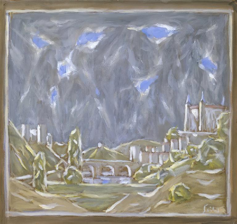 Catalogue raisonné, Hans Seiler, Tolède - ciel gris, circa 1984