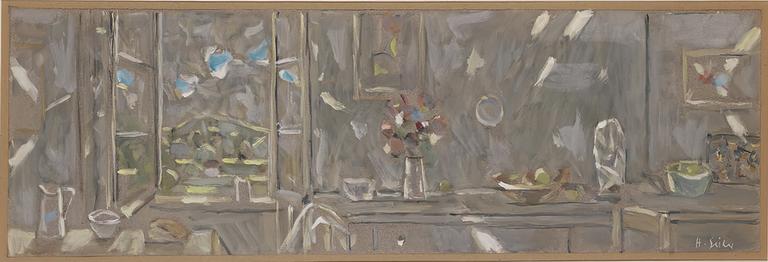 Catalogue raisonné, Hans Seiler, Intérieur, 1985