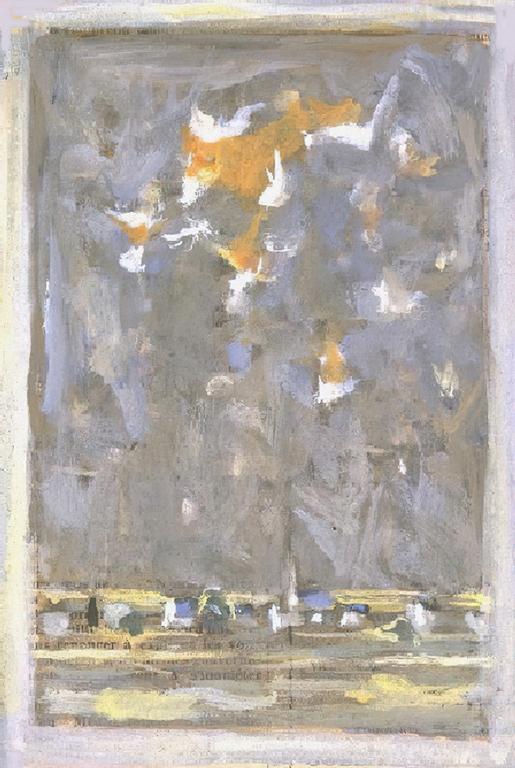 Catalogue raisonné, Hans Seiler, Le nuage orangé, 1985