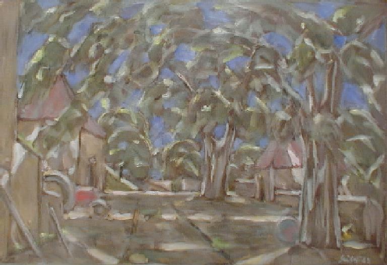 Catalogue raisonné, Hans Seiler, Rue de village, 1985