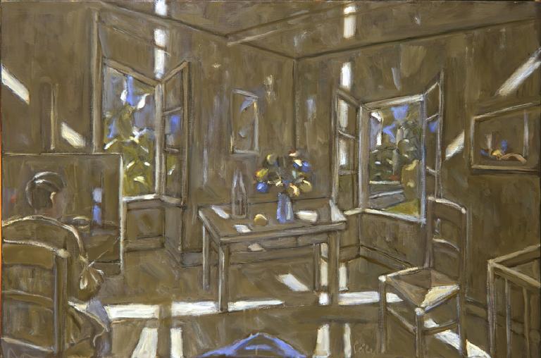 Catalogue raisonné, Hans Seiler, Intérieur d'atelier, circa 1985