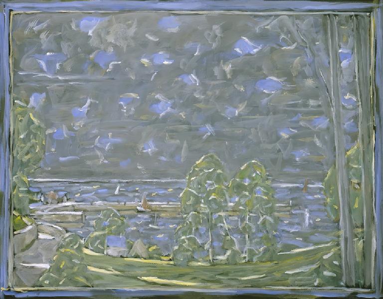 Catalogue raisonné, Hans Seiler, Les Ploma'ch (bleu), circa 1986