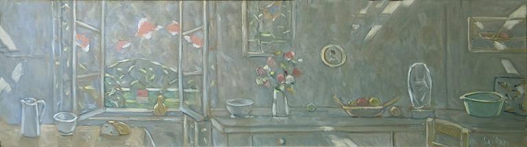 Catalogue raisonné, Hans Seiler, Nature morte (fenêtre ouverte), circa 1985