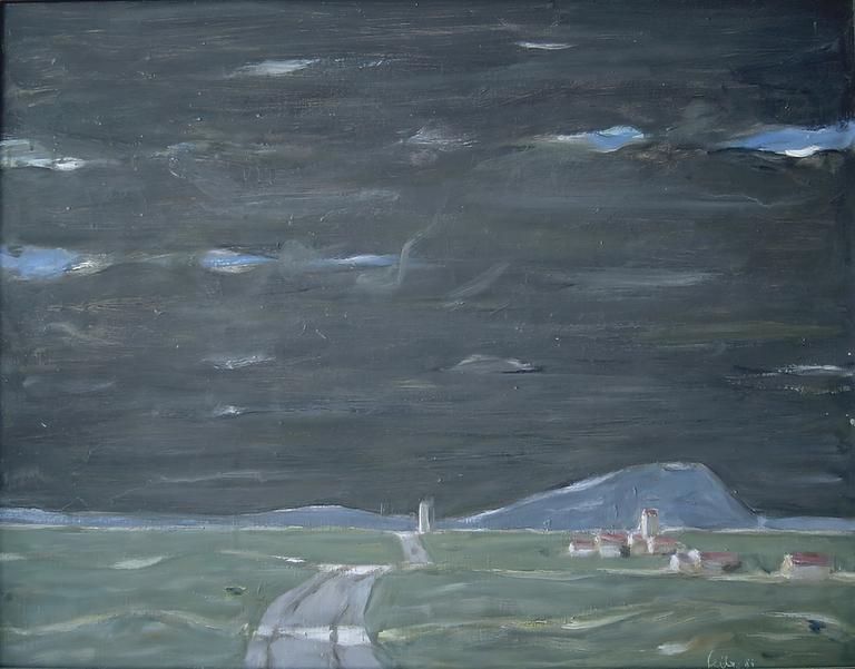Catalogue raisonné, Hans Seiler, Près de Soria (sombre), 1986